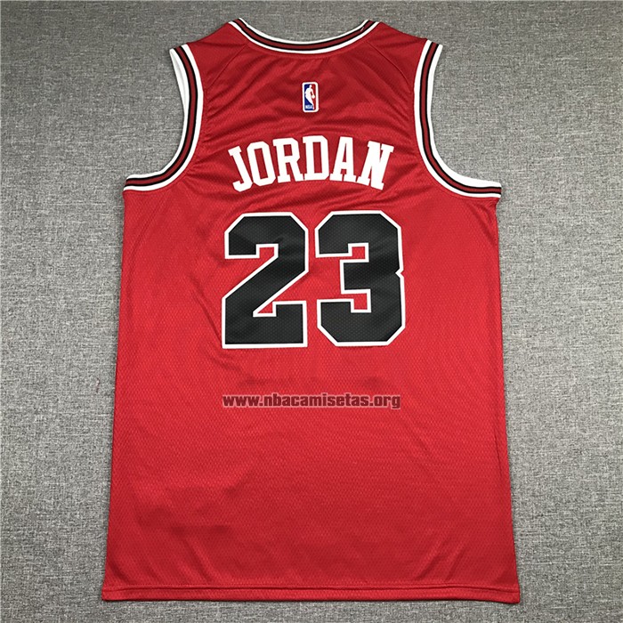 Camiseta Chicago Bulls Michael Jordan NO 23 Retro Rojo